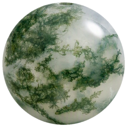 Moss Agate beads
